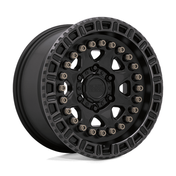 Black Rhino Cast Aluminum Rim BRCBN 20X9 6X5.5 M-BLK MACH-RNG 0MM, 2090CBN06140M12