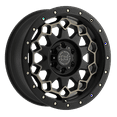 thumbnail image 1 of Black Rhino Cast Aluminum Rim BRDMN 17X9 6X135 M-BLK-MCH-DDT-BRZBLT 12MM, 1790DMN126135M87, 1 of 3