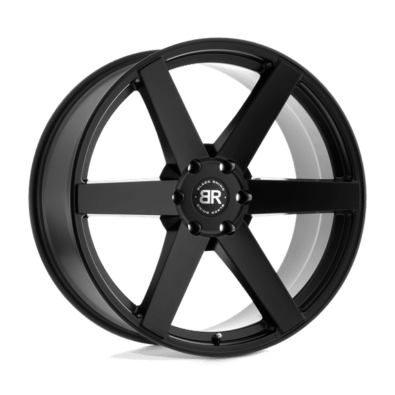 Black Rhino Cast Aluminum Rim BRKAR 24X10 6X5.5 M-BLK 20MM, 2410KAR206140M12