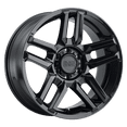 thumbnail image 1 of Black Rhino Cast Aluminum Rim BRMSA 17X8.5 5X5.0 G-BLK -18MM, 1785MSA-85127B71, 1 of 3