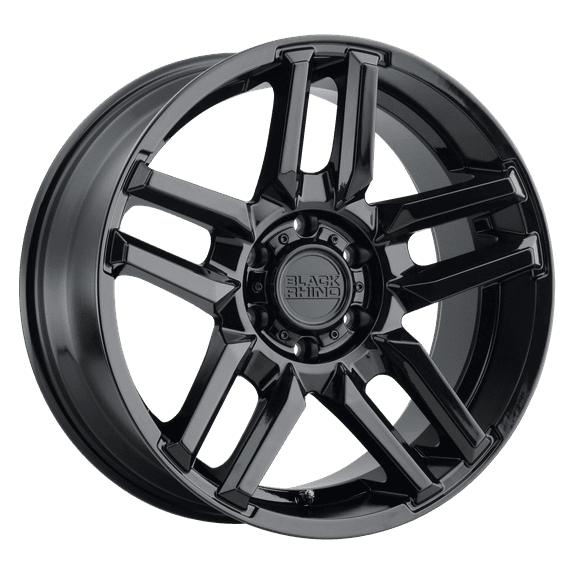 Black Rhino Cast Aluminum Rim BRMSA 17X8.5 5X5.0 G-BLK -18MM, 1785MSA-85127B71