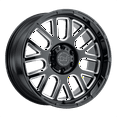 thumbnail image 1 of Black Rhino Cast Aluminum Rim BRPIS 18X9.5 5X150 G-BLK-MILL 6MM, 1895PIS065150B10, 1 of 3