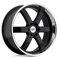thumbnail image 1 of Black Rhino Cast Aluminum Rim BRPND 20X8.5 6X5.5 G-BLK-MCHLP 45MM, 2085PND456140B12, 1 of 3