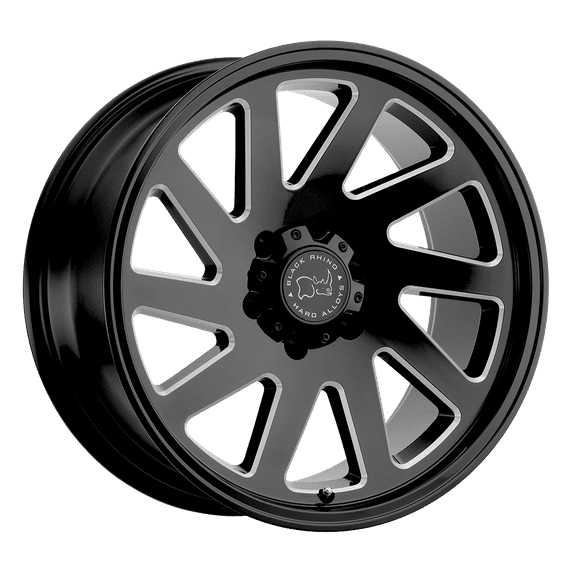 Black Rhino Cast Aluminum Rim BRTHR 18X9.5 8X6.5 G-BLK-MILL -18MM, 1895THR-88165B22