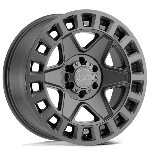 Black Rhino Cast Aluminum Rim BRYRK 20X9 5X5.0 M-GNMTL -12MM, 2090YRK-25127G71