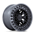thumbnail image 1 of Black Rhino Cast Aluminum Wheel BR008 17x9 5x5.0 M-BLK M-GMTL-LP 0mm, BR008MA17905000, 1 of 3