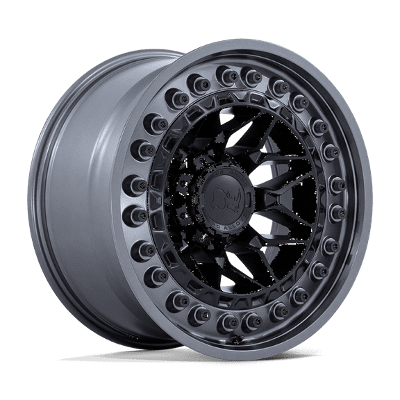 Black Rhino Cast Aluminum Wheel BR008 20x10 6x5.5 M-BLK M-GMTL-LP -18mm, BR008MA20106818N