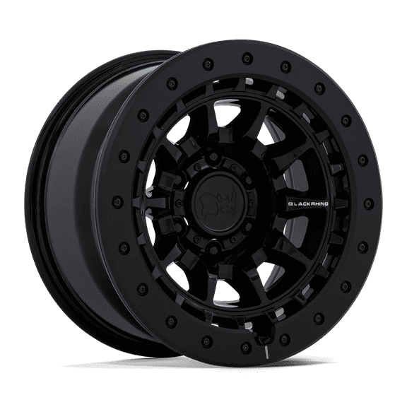 Black Rhino Cast Aluminum Wheel BR016 17x8.5 5x5.0 G-BLK -10mm, BR016BX17855010N