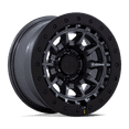 thumbnail image 1 of Black Rhino Cast Aluminum Wheel BR016 17x8.5 6x5.5 M-GNMTL -10mm, BR016AX17856810N, 1 of 3