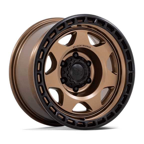 Black Rhino Cast Aluminum Wheel BR018 17x8.5 6x135 M-BRNZ-BLK 0mm, BR018ZB17856300