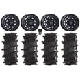 thumbnail image 1 of Black Rhino Chamber 14" Wheels Bk 28" Outlaw Max Tires Kawasaki Teryx Mule, 1 of 4