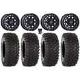thumbnail image 1 of Black Rhino Chamber 14" Wheels Bk 28" XC450 Tires Can-Am Commander Maverick Renegade Outlander Defender, 1 of 4