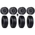 thumbnail image 1 of Black Rhino Chamber 14" Wheels Bk 30" Intersect Tires Can-Am Commander Maverick Renegade Outlander Defender, 1 of 4