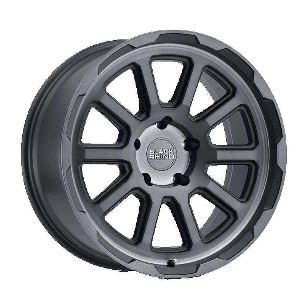 Black Rhino Chase 18X9 6X139.7 12Et 87.1Cb Brushed Gunmetal Wheel