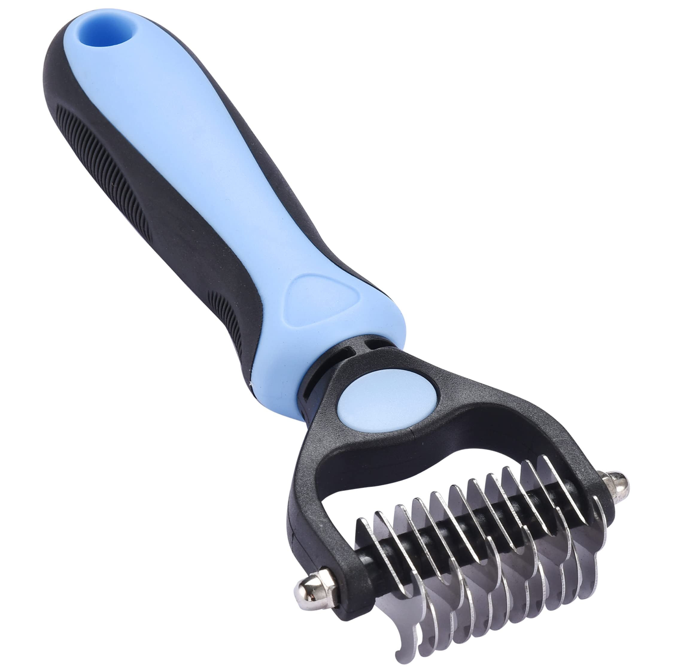 Black Rhino Dog Grooming Brush Dog Dematting Tool Shedding Brush