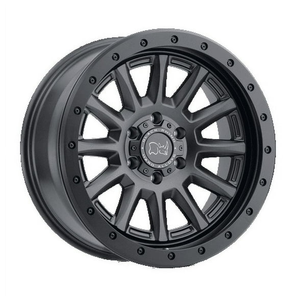 Black Rhino Dugger 17X8.5 5X127 -34Et 112.1Cb Gun Black Wheel