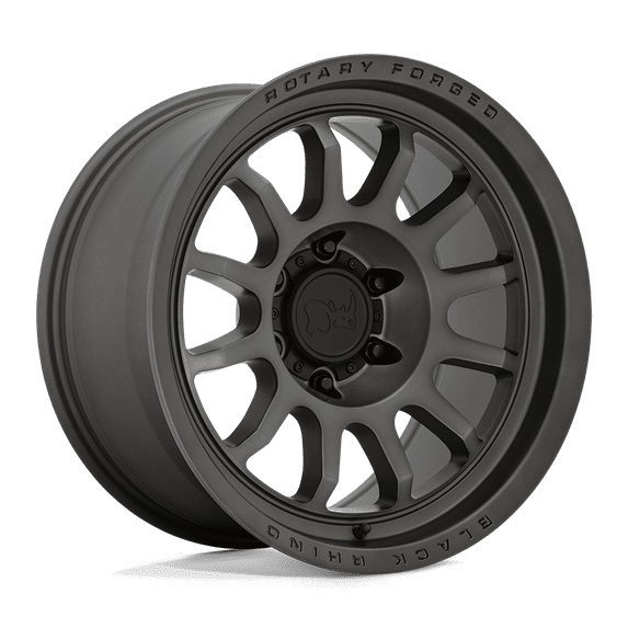 Black Rhino Flow Formed Aluminum Rim BRRPD 18X9 6X5.5 BR-GNMTL 12MM, 1890RPD126140G12A