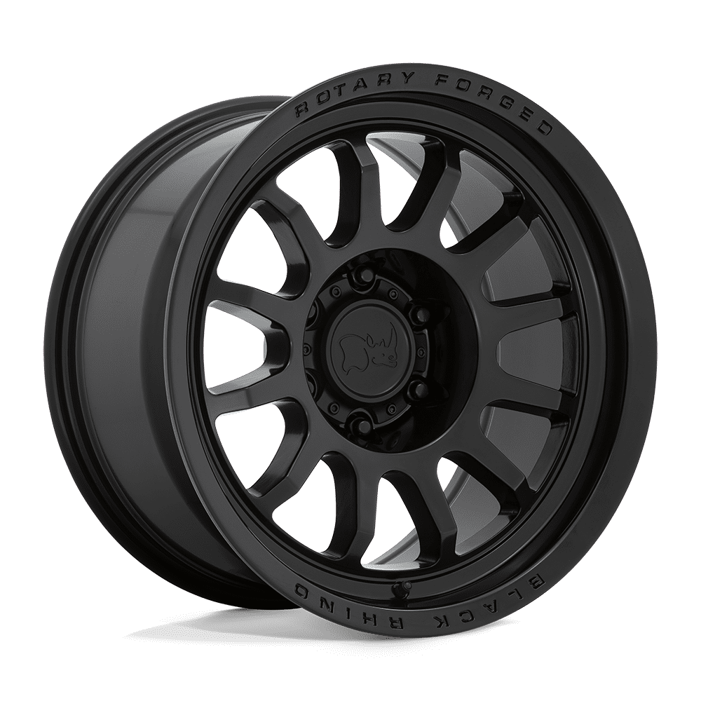 Black Rhino Flow Formed Aluminum Rim BRRPD 18X9 6X5.5 M-BLK 12MM, 1890RPD126140M12A