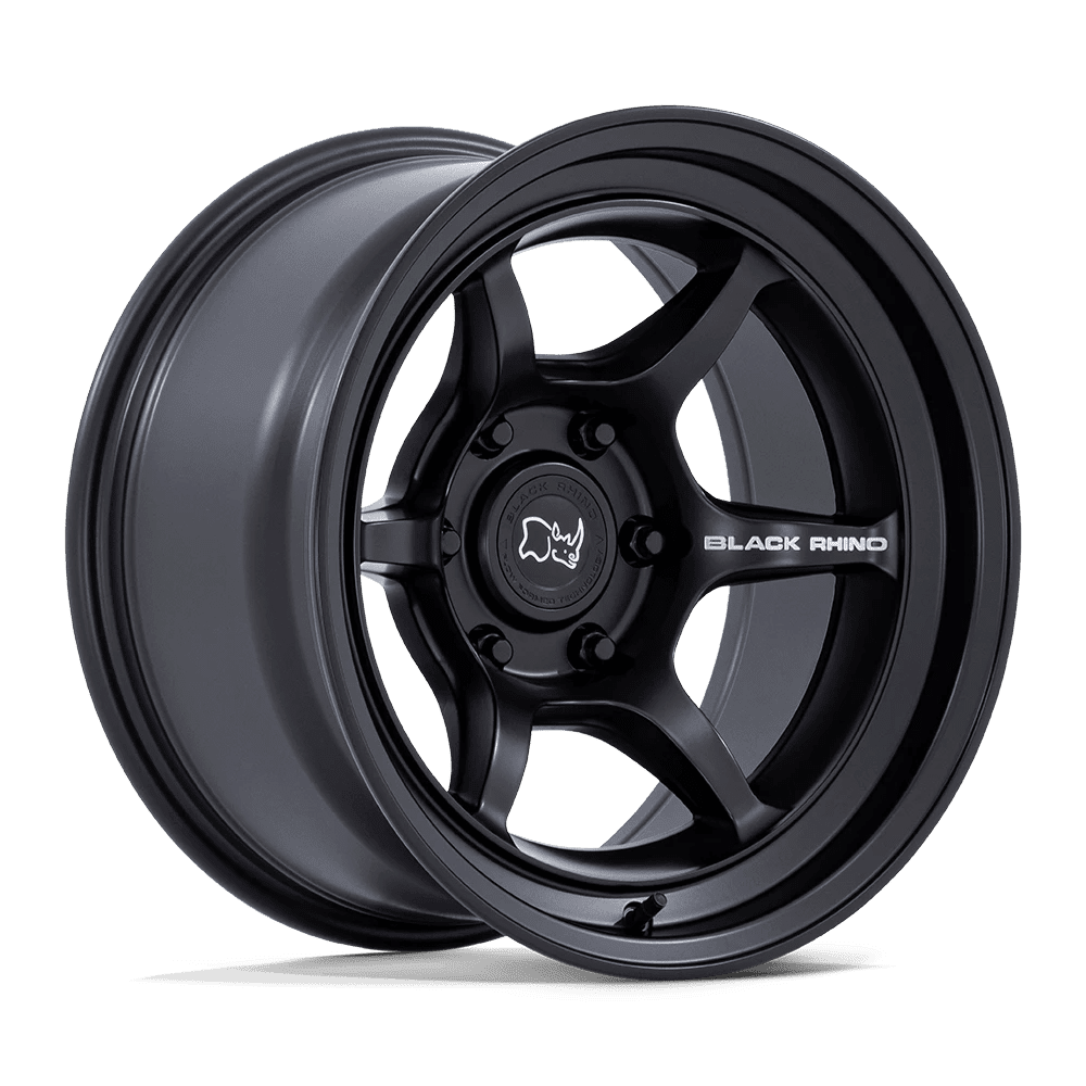 Black Rhino Flow Formed Aluminum Wheel BR011 17x8.5 6x4.5 M-BLK 20mm, BR011MX17856420