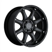 Black Rhino Glamis 17X9 5X127 -12Et 71.5Cb Matte Black Wheel