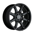 thumbnail image 1 of Black Rhino Glamis 18X9 8X170 12Et 112.1Cb Matte Black Wheel, 1 of 3