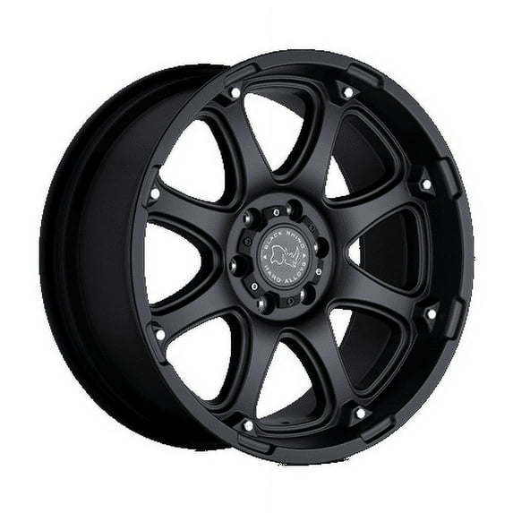 Black Rhino Glamis 20X9 6X139.7 12Et 71.5Cb Matte Black Wheel