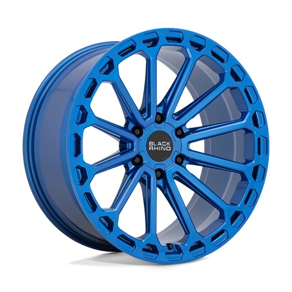 Black Rhino Kaizen 17X9.5 6X135 12Et 87.1Cb Dearborn Blue Wheel