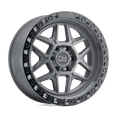 thumbnail image 1 of Black Rhino Kelso 17X9 5X127 -18Et 112.1Cb Battleship Gray W/ Black Ring Wheel, 1 of 3