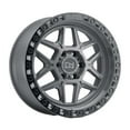 thumbnail image 1 of Black Rhino Kelso 17X9 6X139.7 -12Et 78.1Cb Battleship Gray W/ Black Ring Wheel, 1 of 3