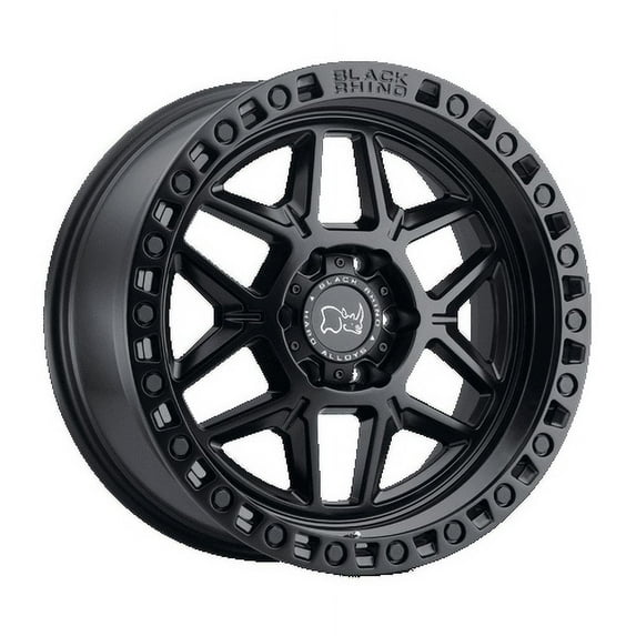 Black Rhino Kelso 18X9 6X139.7 12Et 122.4Cb Matte Black Wheel