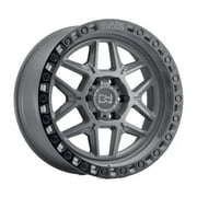 Black Rhino Kelso 20X9 5X127 0Et 78.1Cb Battleship Gray W/ Black Ring Wheel