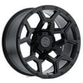 thumbnail image 1 of Black Rhino Overland 17X8 5X114.3 35Et 84.1Cb Matte Black Wheel, 1 of 3