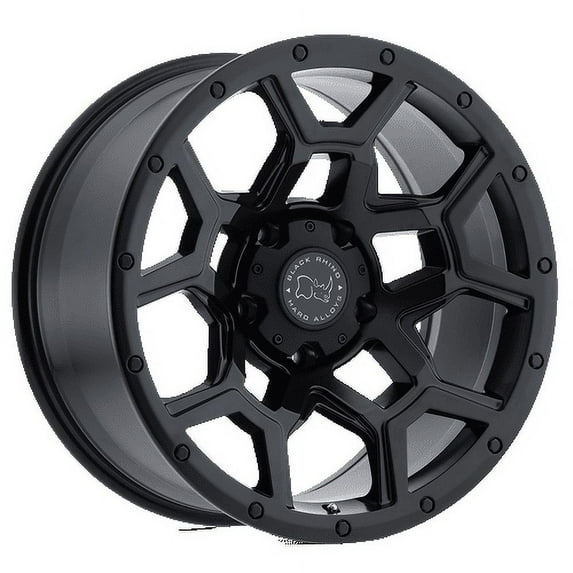 Black Rhino Overland 17X9.5 5X139.7 False 87.1Cb Matte Black Wheel