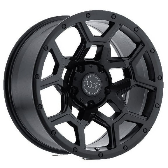 Black Rhino Overland 20X9.5 5X127 -18Et 110.1Cb Matte Black Wheel