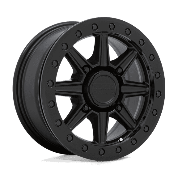 Black Rhino Powersports Cast Aluminum Rim BLWBB 14X7 4X110 M-BLK 36MM, 1470WBB364110M80