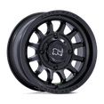 thumbnail image 1 of Black Rhino Powersports Cast Aluminum Wheel BU001 14x7 4x156 M-BLK 10mm, BU001MX14704410, 1 of 3