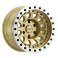 thumbnail image 1 of Black Rhino Primm 17X8.5 6X135 False 112.1Cb Matte Gold W/ Machined Ring Wheel, 1 of 3