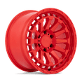 thumbnail image 1 of Black Rhino Raid 18X9.5 6X139.7 12Et 71.5Cb Matte Red Wheel, 1 of 3