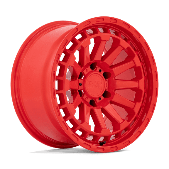Black Rhino Raid 18X9.5 6X139.7 -18Et 112.1Cb Matte Red Wheel