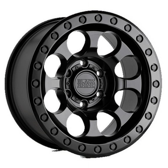 Black Rhino Riot 17X8.5 6X139.7 -30Et 71.5Cb Matte Black Wheel