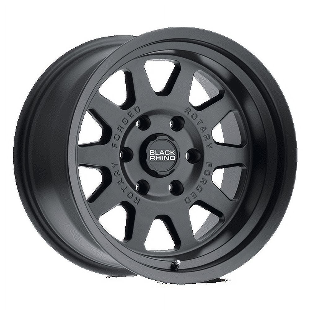 Black Rhino Stadium 17X8.5 6X139.7 0Et 67.06Cb Matte Black Wheel