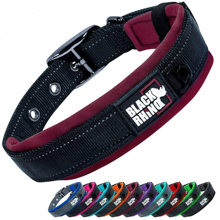 Black rhino store dog collar
