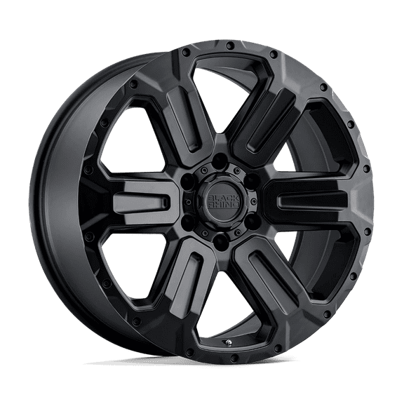 Black Rhino Wanaka 18X9 6X135 12Et 71.5Cb Matte Black Wheel