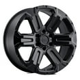 thumbnail image 1 of Black Rhino Wanaka 20X9 6X120 35Et 71.5Cb Matte Black Wheel, 1 of 3