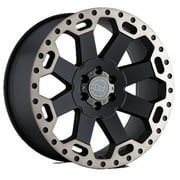 Black Rhino Warlord 17X8 5X114.3 35Et 76.1Cb Matte Black W/ Machined Dark Tint Wheel