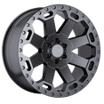 thumbnail image 1 of Black Rhino Warlord 18X9 6X135 12Et 78.1Cb Matte Gunmetal Wheel, 1 of 3