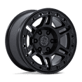 thumbnail image 1 of Black Rhino Wheels - Vanguard - 17in, Cast Aluminum, Matte Black, 17X8.5, 6X135, 25mm, 194933435579, SAEJ2530, 1 of 3