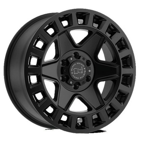 Black Rhino York 17X8 5X120 35Et 76.1Cb Matte Black Wheel