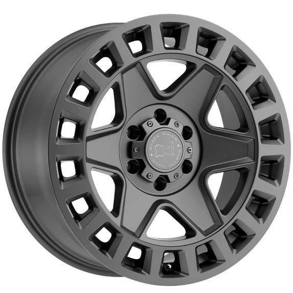 Black Rhino York 18x8 5x110 +35mm Gunmetal Wheel Rim