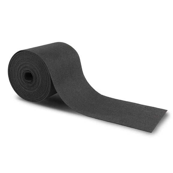 Black Ribbed Bunk Carpet / Marine Boat Trailer Runners / Outdoor - 9" x 50'